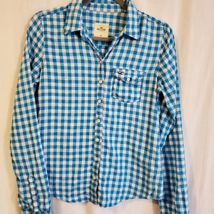 Hollister Plaid Shirt, size Medium